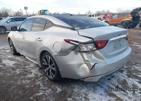 2017 Nissan Maxima 3.5 Platinum from USA, damaged, VIN 1N4AA6AP3HC432436